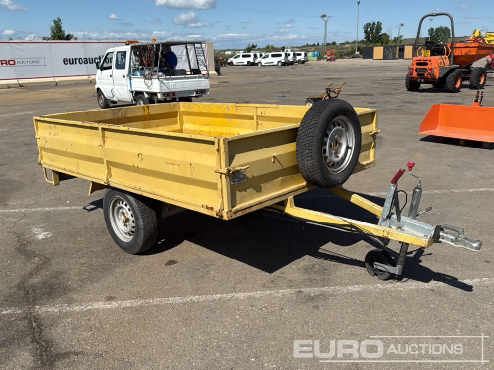 Auto järelhaagis Single Axle 1000Kg  Trailer Length 2.50 m / Width 1.67 m: pilt 7