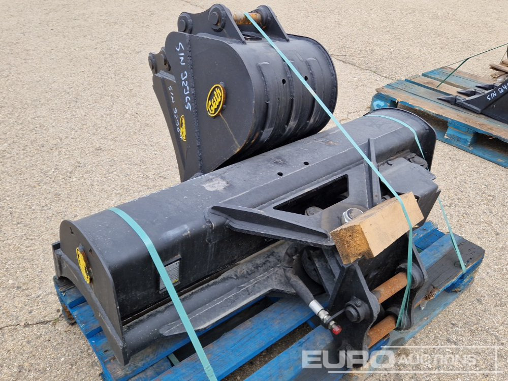 Unused 2024 Geith AT2.8R-1200SR 48" Tilt Ditching Bucket, H03-0450 18" Digging Bucket, H03-0300 12" Digging Bucket 35mm Pin to suit Mini / Conjunto Cazos Excavator - Kopp: pilt 3 Unused 2024 Geith AT2.8R-1200SR 48" Tilt Ditching Bucket, H03-0450 18" Digging Bucket, H03-0300 12" Digging Bucket 35mm Pin to suit Mini / Conjunto Cazos Excavator - Kopp: pilt 3