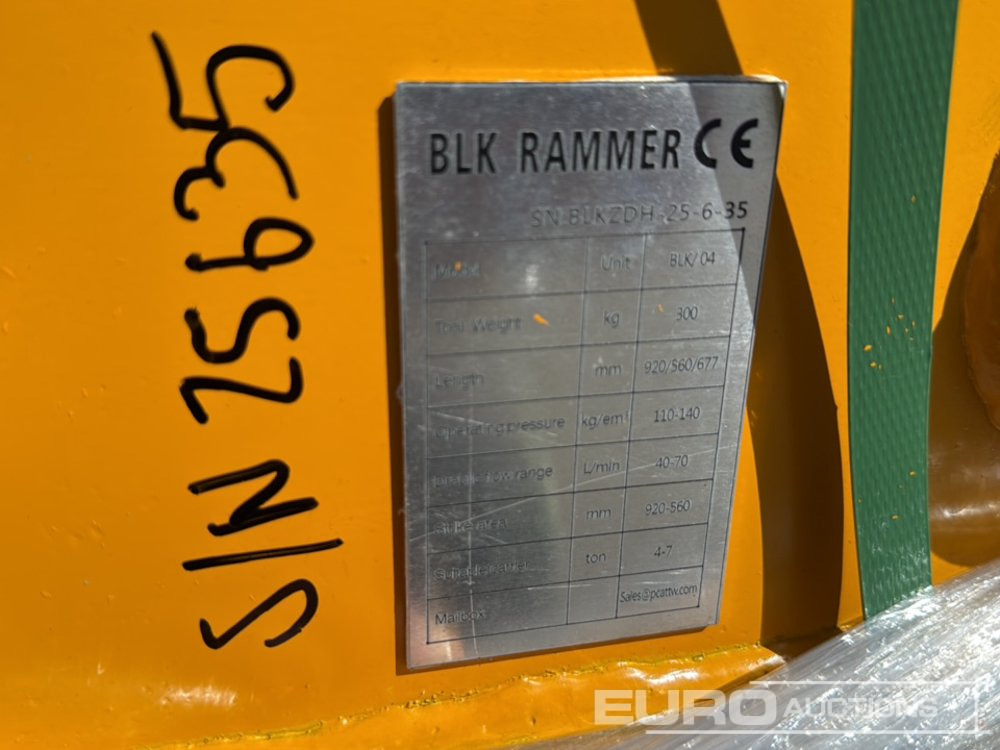 Unused 2025 BLK 04 - Hüdrauliline haamer: pilt 4 Unused 2025 BLK 04 - Hüdrauliline haamer: pilt 4