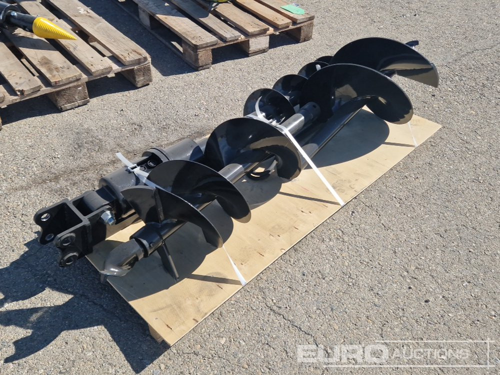 Unused 2025 Captok Auger, Qty  (3 of) Auger 8", With 12"/16" Auger Rod to suit 1-2 Ton Excavator - Puur: pilt 2 Unused 2025 Captok Auger, Qty  (3 of) Auger 8", With 12"/16" Auger Rod to suit 1-2 Ton Excavator - Puur: pilt 2