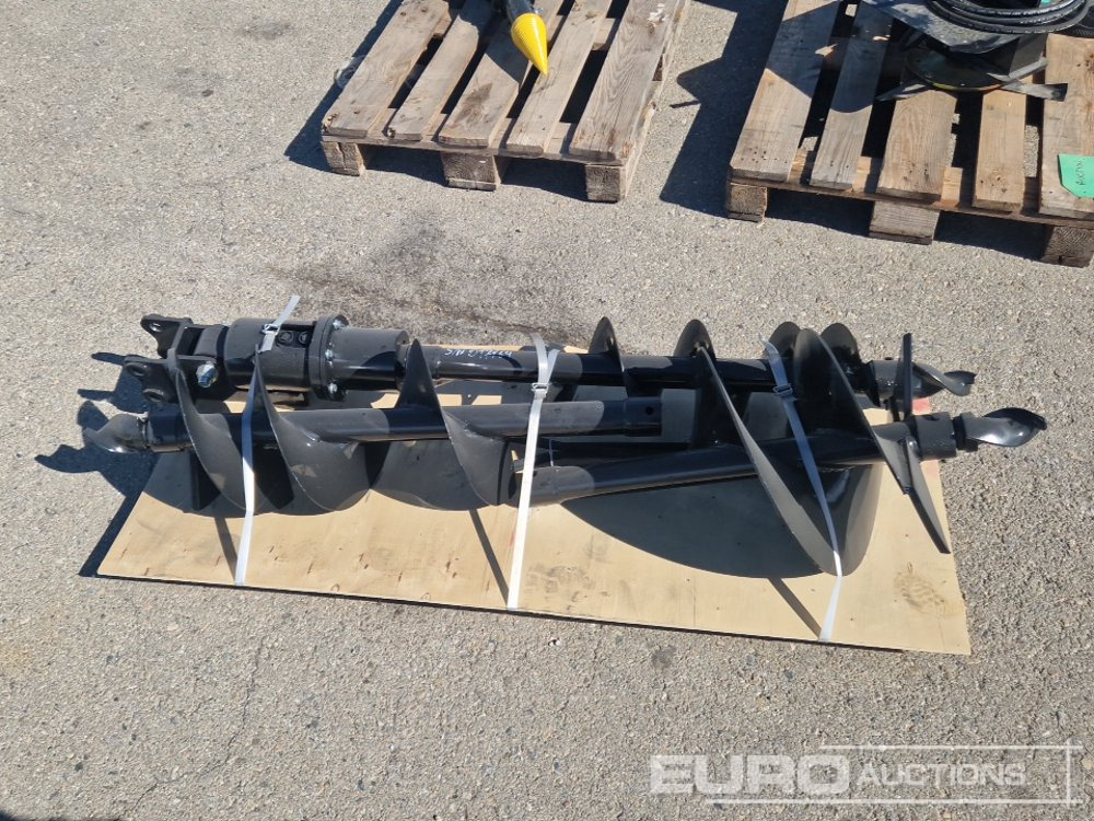 Unused 2025 Captok Auger, Qty  (3 of) Auger 8", With 12"/16" Auger Rod to suit 1-2 Ton Excavator - Puur: pilt 5 Unused 2025 Captok Auger, Qty  (3 of) Auger 8", With 12"/16" Auger Rod to suit 1-2 Ton Excavator - Puur: pilt 5