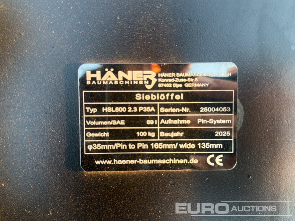 Unused 2025 Häner HSL800 2.3 P35A - Kopp: pilt 5 Unused 2025 Häner HSL800 2.3 P35A - Kopp: pilt 5