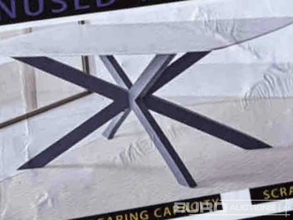 Unused 2025 KMY Industrial Table Steel-Framed Stone Dining Table, Size: 180X90CM - Ehitusseade: pilt 1 Unused 2025 KMY Industrial Table Steel-Framed Stone Dining Table, Size: 180X90CM - Ehitusseade: pilt 1