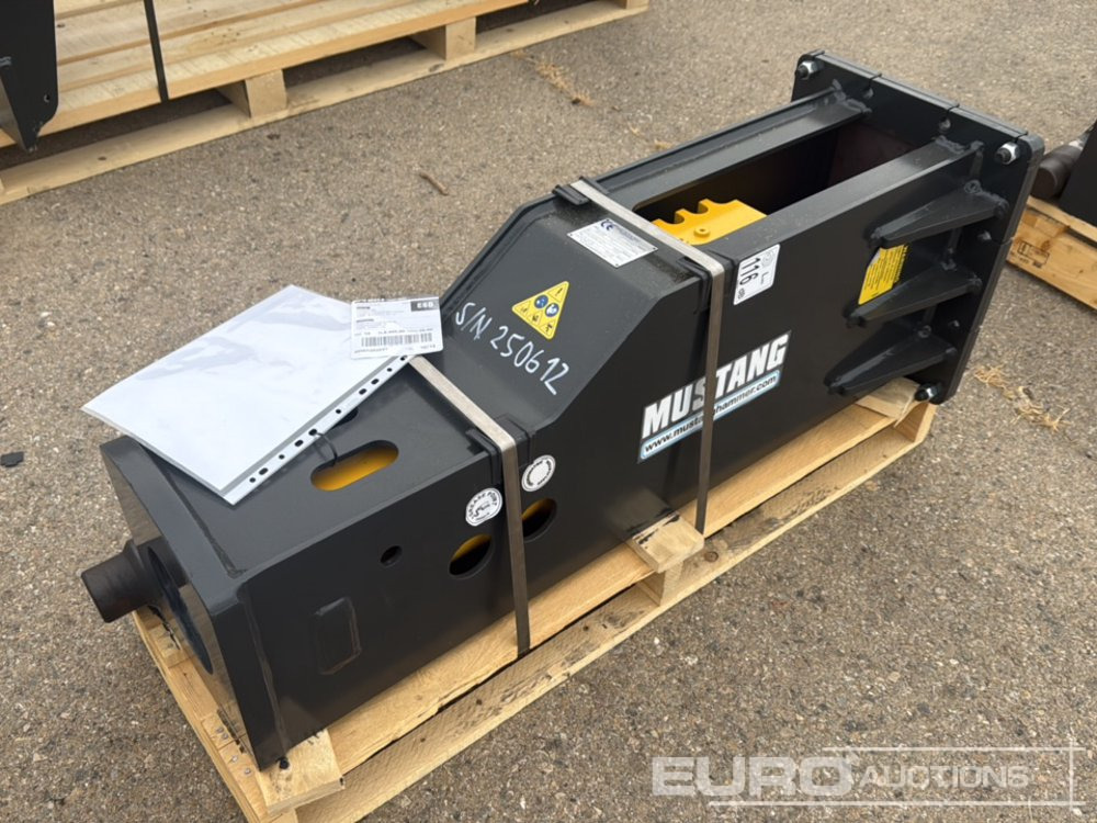 Unused 2025 Mustang GRP150D - Hüdrauliline haamer: pilt 1 Unused 2025 Mustang GRP150D - Hüdrauliline haamer: pilt 1