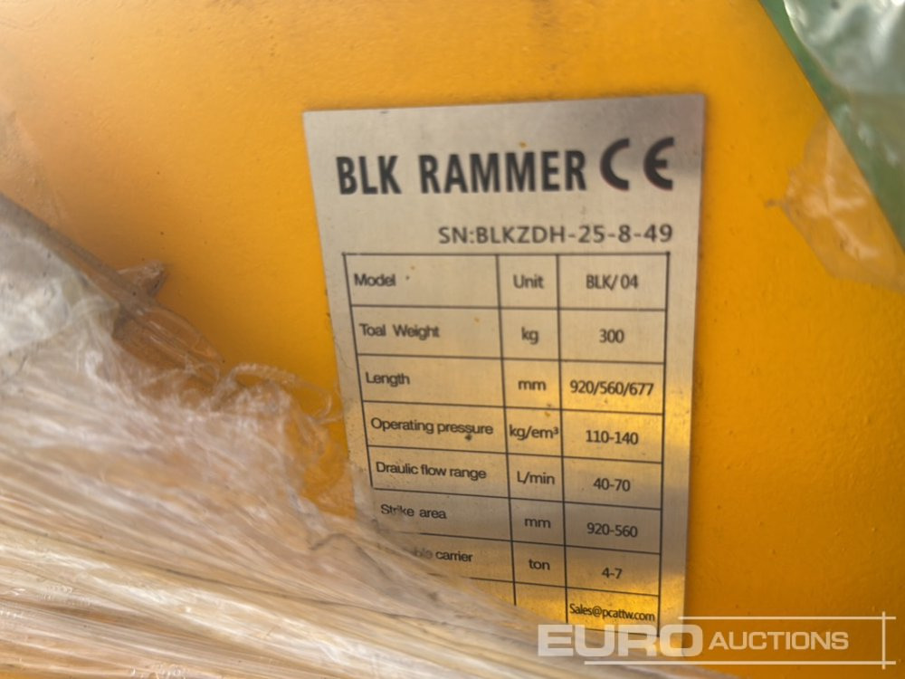 Unused BLK 04 - Hüdrauliline haamer: pilt 5 Unused BLK 04 - Hüdrauliline haamer: pilt 5