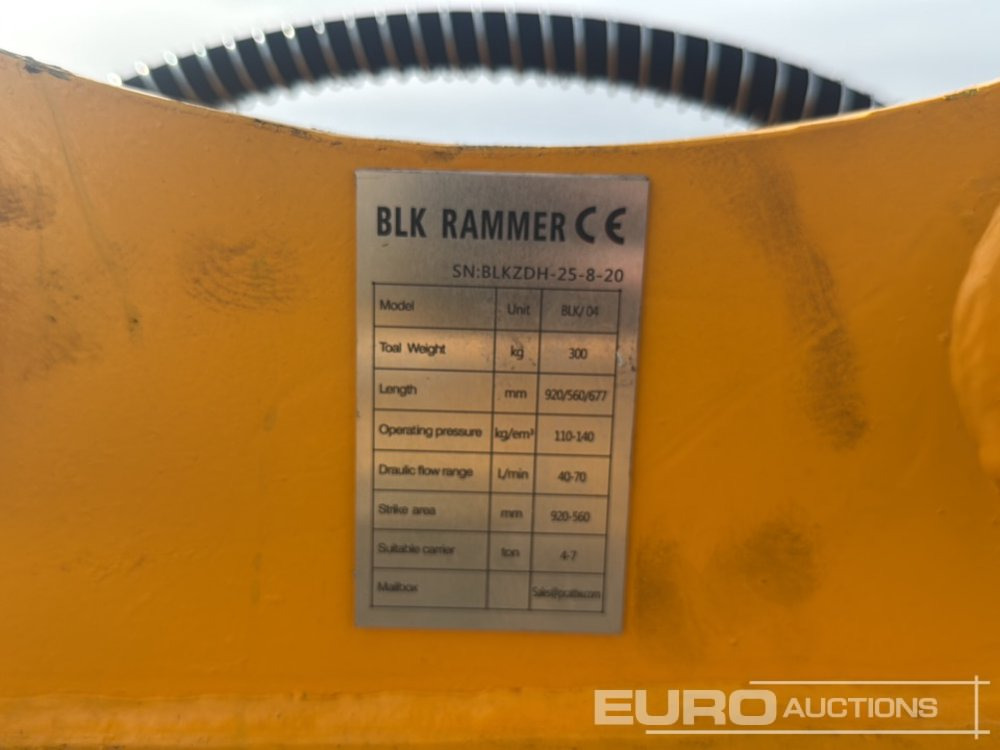 Unused BLK 04 - Hüdrauliline haamer: pilt 5 Unused BLK 04 - Hüdrauliline haamer: pilt 5