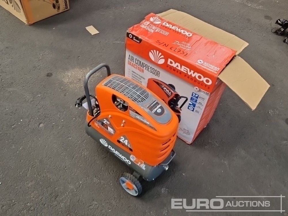Unused Daewoo DAAC24DN - Õhukompressor: pilt 2 Unused Daewoo DAAC24DN - Õhukompressor: pilt 2
