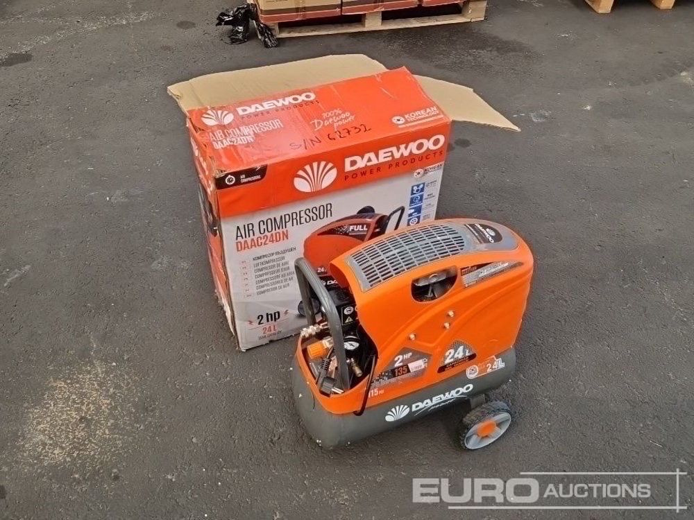 Unused Daewoo DAAC24DN - Õhukompressor: pilt 1 Unused Daewoo DAAC24DN - Õhukompressor: pilt 1