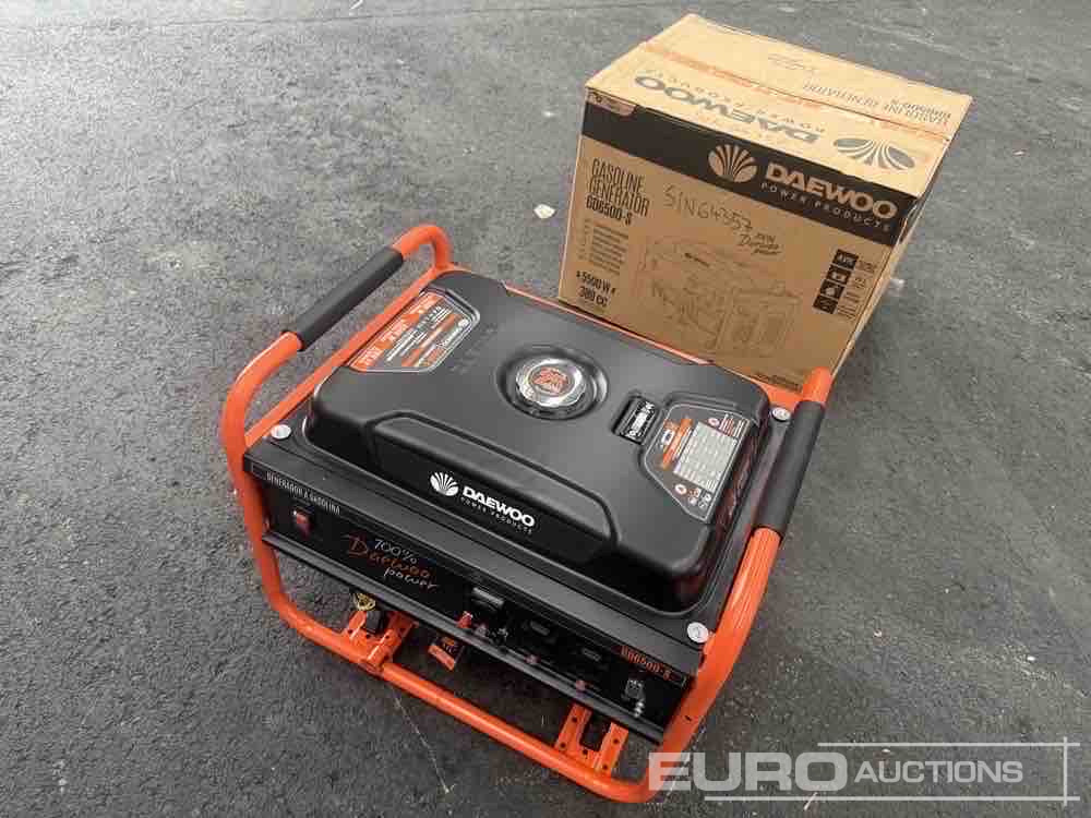Unused Daewoo GD6500E-S - Generaatorikomplekt: pilt 1 Unused Daewoo GD6500E-S - Generaatorikomplekt: pilt 1
