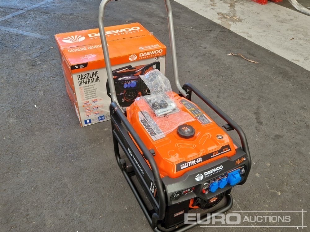 Unused Daewoo GDA7750E - Generaatorikomplekt: pilt 2 Unused Daewoo GDA7750E - Generaatorikomplekt: pilt 2