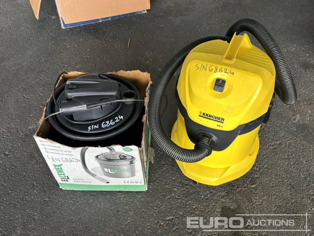 Unused Karcher WD3 Vacuum Cleaner, Elcenex Ash Vacuum Cleaner 18L / Aspirador, Aspirador Cenizas (Incomplete) - Ehitusseade: pilt 1 Unused Karcher WD3 Vacuum Cleaner, Elcenex Ash Vacuum Cleaner 18L / Aspirador, Aspirador Cenizas (Incomplete) - Ehitusseade: pilt 1