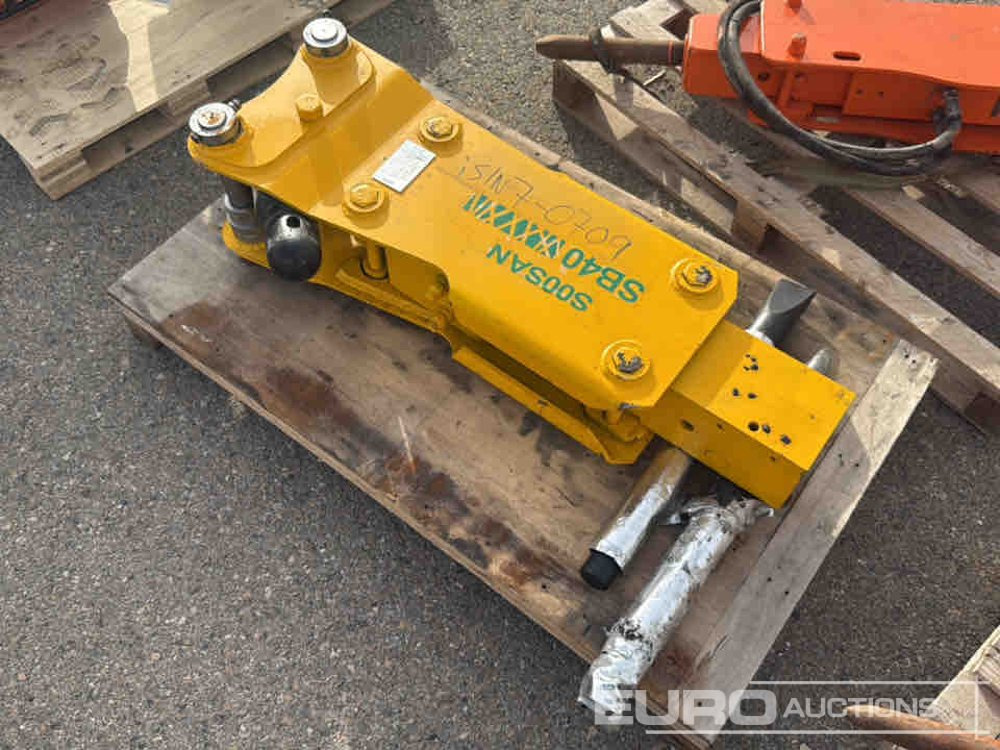 Unused Soosan SB40 - Hüdrauliline haamer: pilt 2 Unused Soosan SB40 - Hüdrauliline haamer: pilt 2