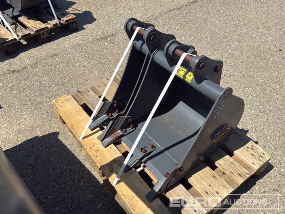Unused Strickland 18", 6" Digging Buckets 30mm Pin to suit Mini Excavator - Kopp: pilt 2 Unused Strickland 18", 6" Digging Buckets 30mm Pin to suit Mini Excavator - Kopp: pilt 2