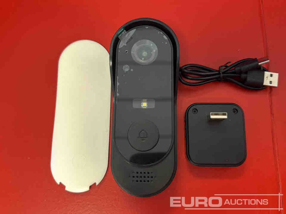 Unused WIFI Camera Doorbell With HD Video Intercom, Smart Automatic Detection, Night Vision, 2 Way Audio Wireless - Garaažiseadmed: pilt 1 Unused WIFI Camera Doorbell With HD Video Intercom, Smart Automatic Detection, Night Vision, 2 Way Audio Wireless - Garaažiseadmed: pilt 1