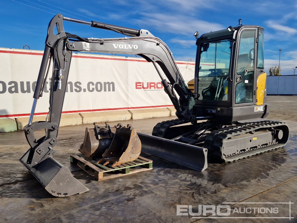 Volvo ECR48C - Miniekskavaator: pilt 1 Volvo ECR48C - Miniekskavaator: pilt 1