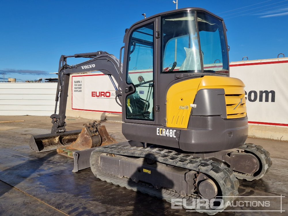 Volvo ECR48C - Miniekskavaator: pilt 3 Volvo ECR48C - Miniekskavaator: pilt 3