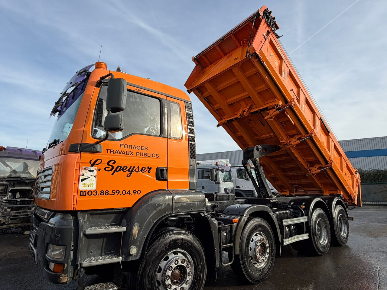 Camion benne arrière MAN avec benne Meiller BC-823-PC - Kallurauto: pilt 2 Camion benne arrière MAN avec benne Meiller BC-823-PC - Kallurauto: pilt 2