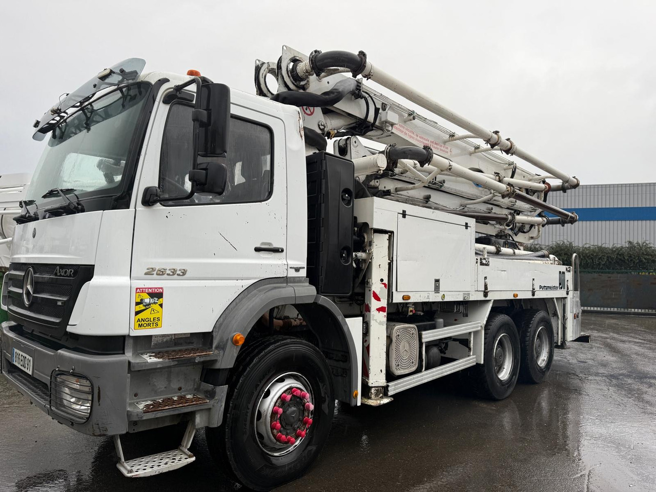 Camion pompe à béton 816-EQD-91 - Betoonipump: pilt 2 Camion pompe à béton 816-EQD-91 - Betoonipump: pilt 2