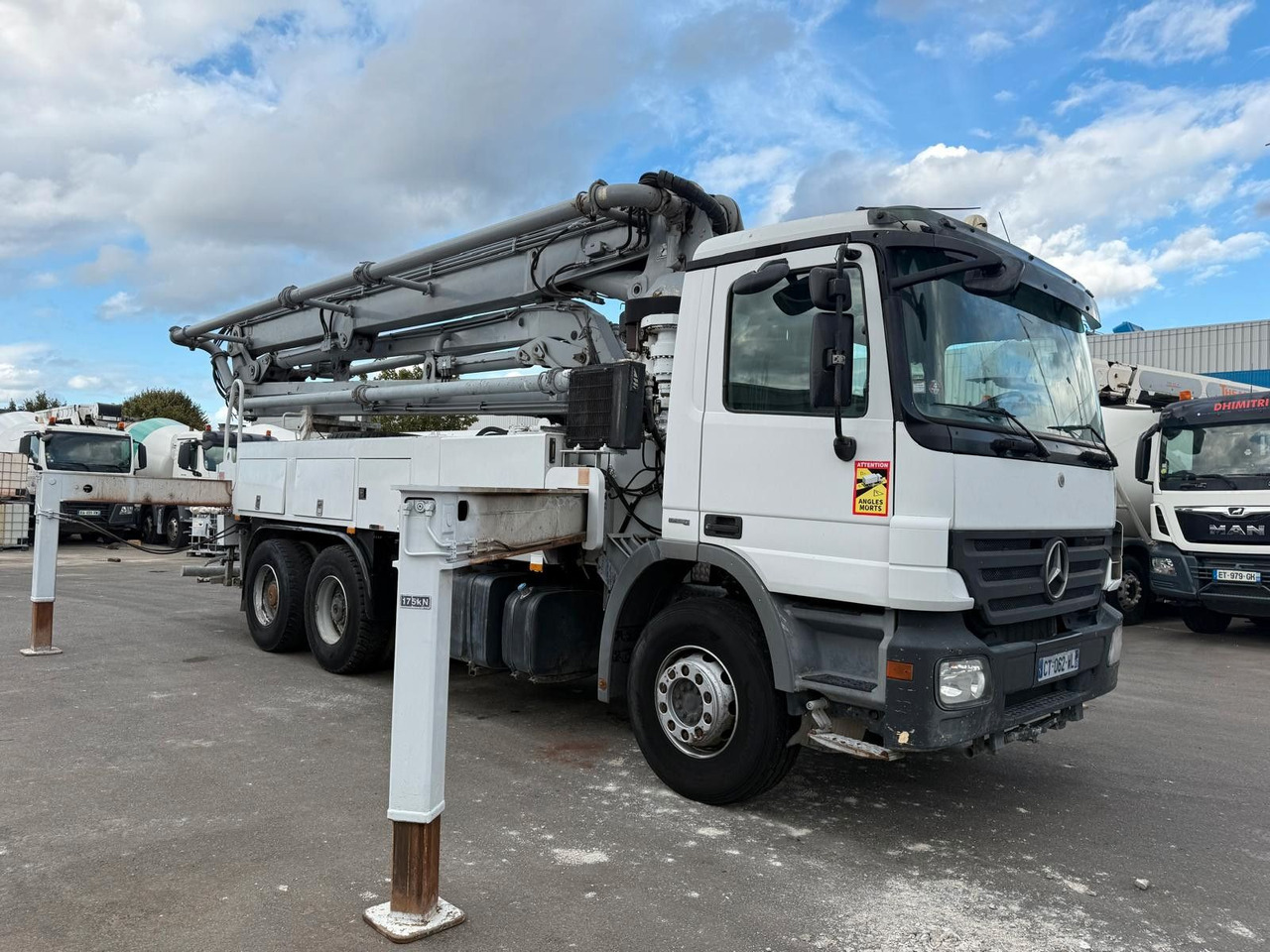 Mercedes-Benz Actros - Betoonipump: pilt 2 Mercedes-Benz Actros - Betoonipump: pilt 2