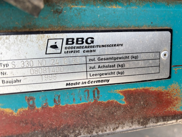 Amazone BBG S 330 Plus - Pritsija: pilt 2 Amazone BBG S 330 Plus - Pritsija: pilt 2
