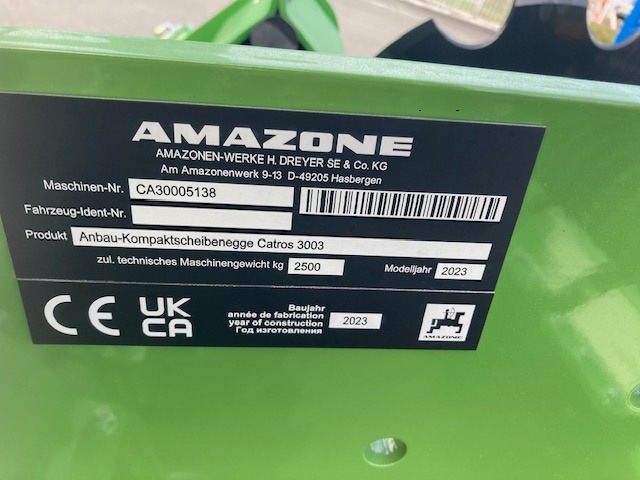 Amazone Catros 3003 - Ketasäke: pilt 4 Amazone Catros 3003 - Ketasäke: pilt 4