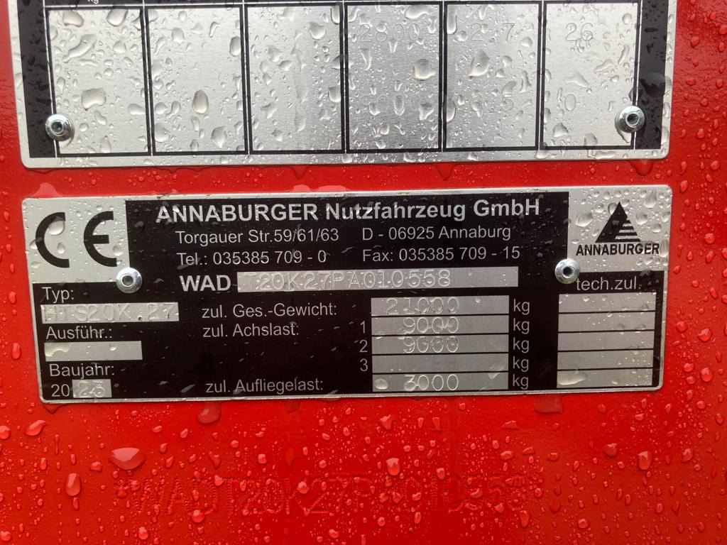 Annaburger HTS 20K.27 Tankanhänger - Väetamisseadmed: pilt 4 Annaburger HTS 20K.27 Tankanhänger - Väetamisseadmed: pilt 4