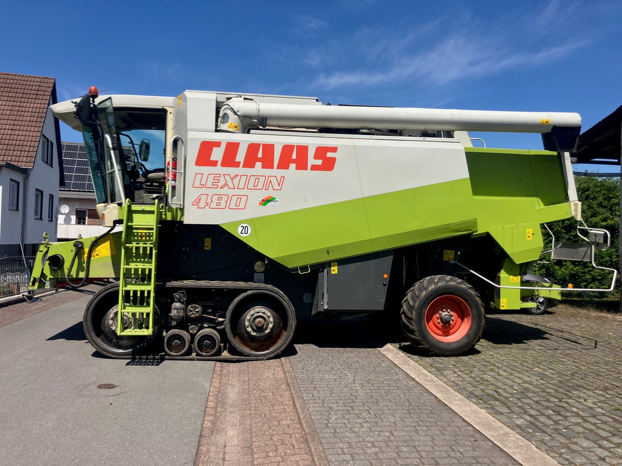 Claas Lexion 480 Terra Trac - Kombain: pilt 1 Claas Lexion 480 Terra Trac - Kombain: pilt 1