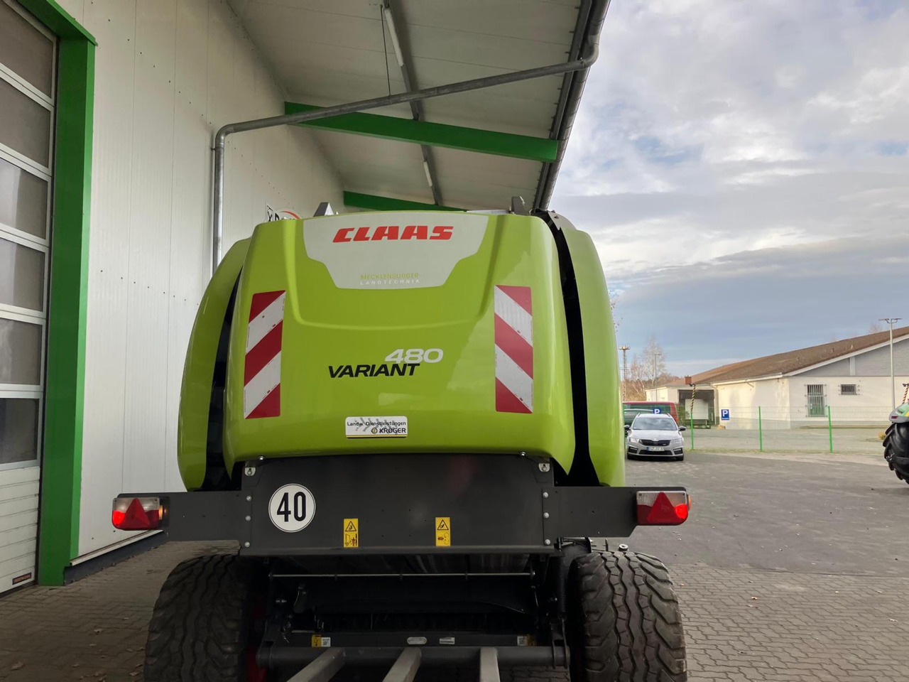 Claas Variant 480 RC - Kaarutusseadmed: pilt 5 Claas Variant 480 RC - Kaarutusseadmed: pilt 5