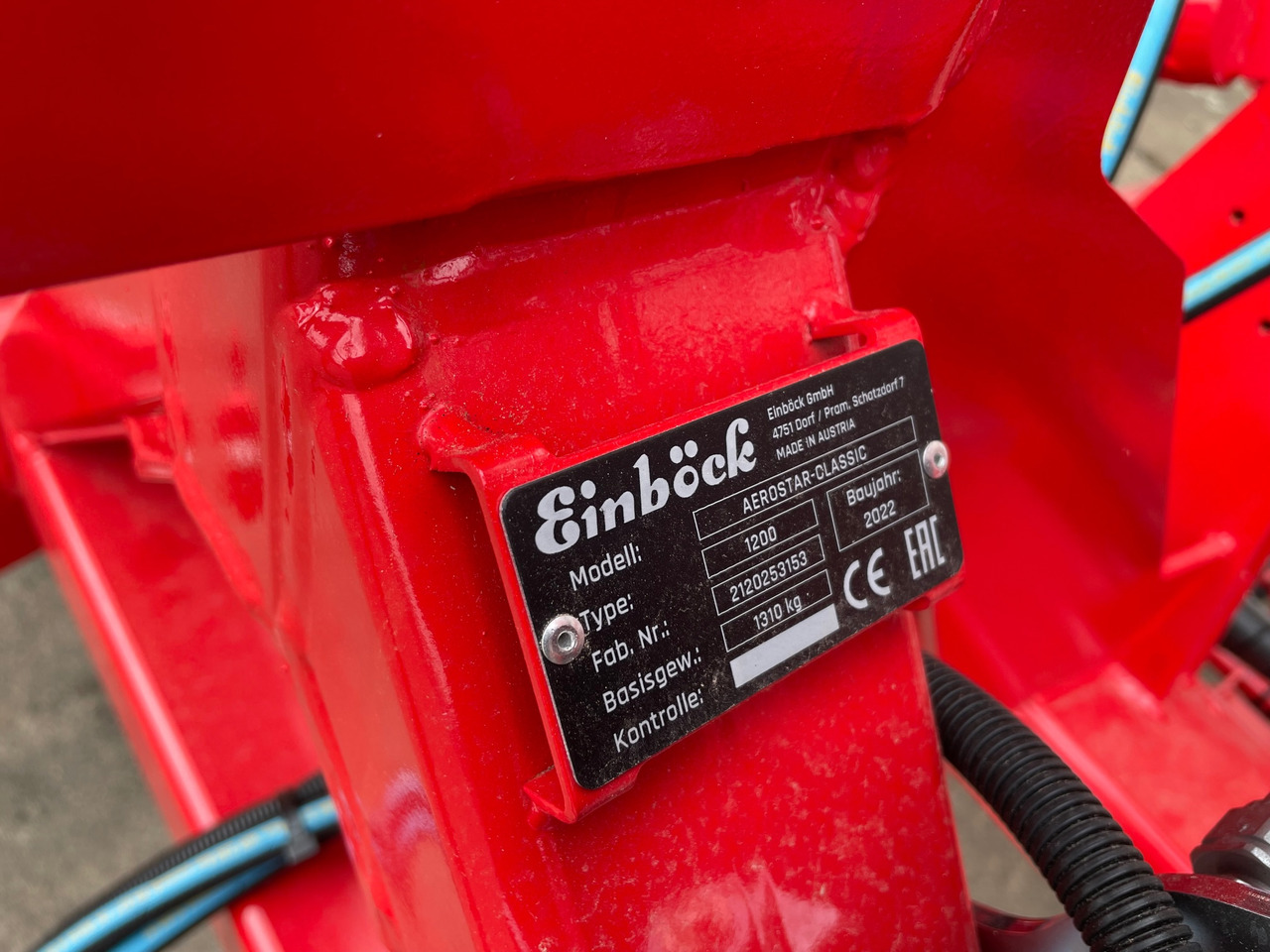 Einböck Aerostar 12.00 - Maaharimisseadmed: pilt 2 Einböck Aerostar 12.00 - Maaharimisseadmed: pilt 2