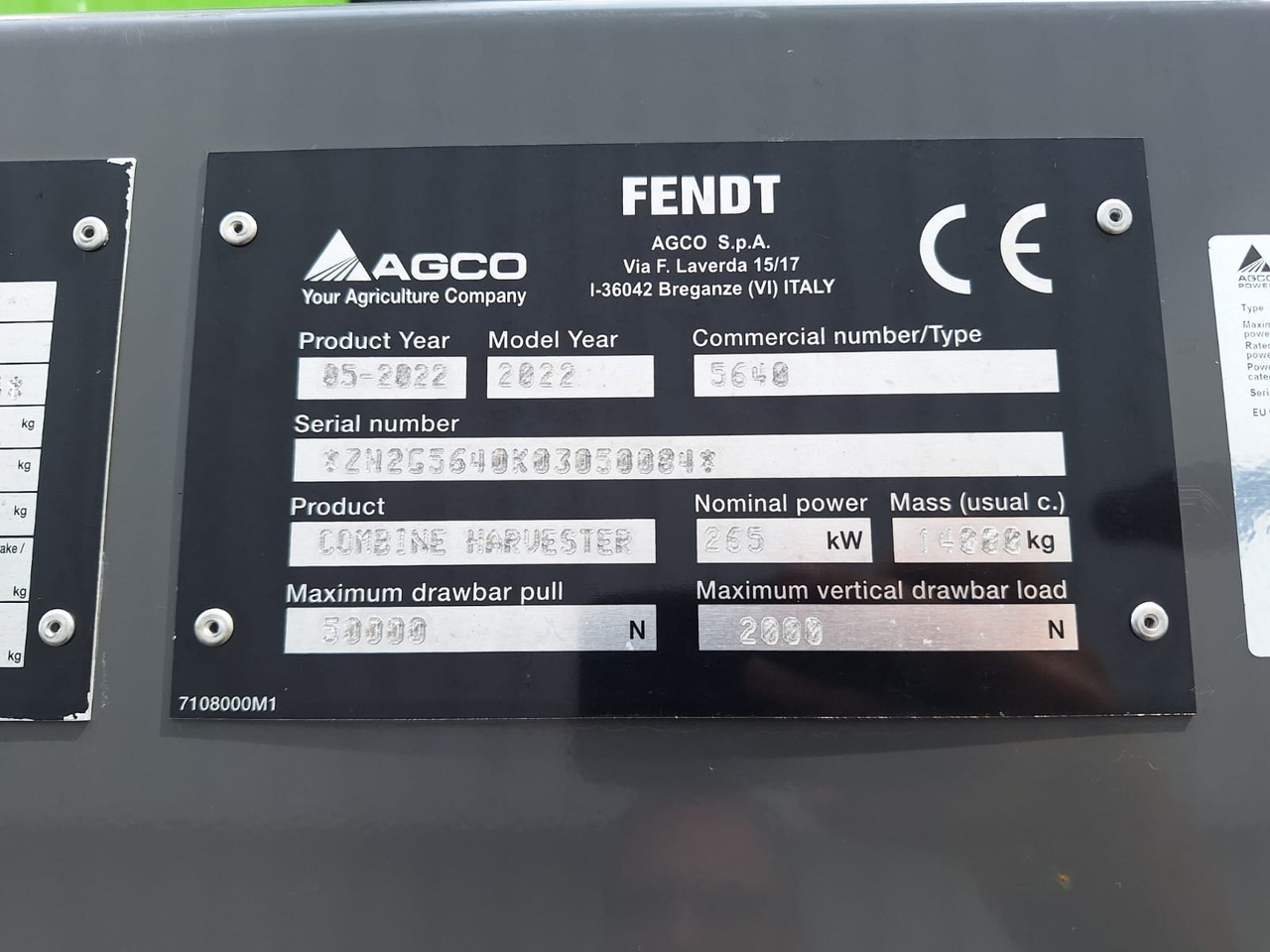 Fendt 6335C - Kombain: pilt 2 Fendt 6335C - Kombain: pilt 2