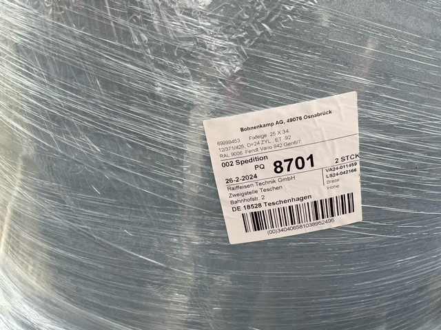 Fixfelge 25x34 ET -92 - Velg: pilt 2 Fixfelge 25x34 ET -92 - Velg: pilt 2