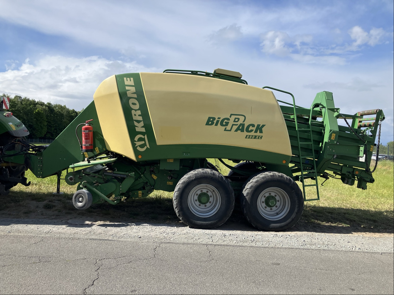 Krone Big Pack 890 XC - Heinapress, kandiline: pilt 1 Krone Big Pack 890 XC - Heinapress, kandiline: pilt 1