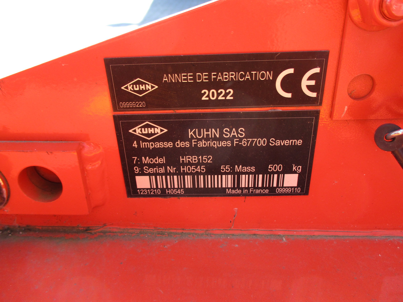 Kuhn Kreiselegge HRB 152 - Maaharimisseadmed: pilt 2 Kuhn Kreiselegge HRB 152 - Maaharimisseadmed: pilt 2