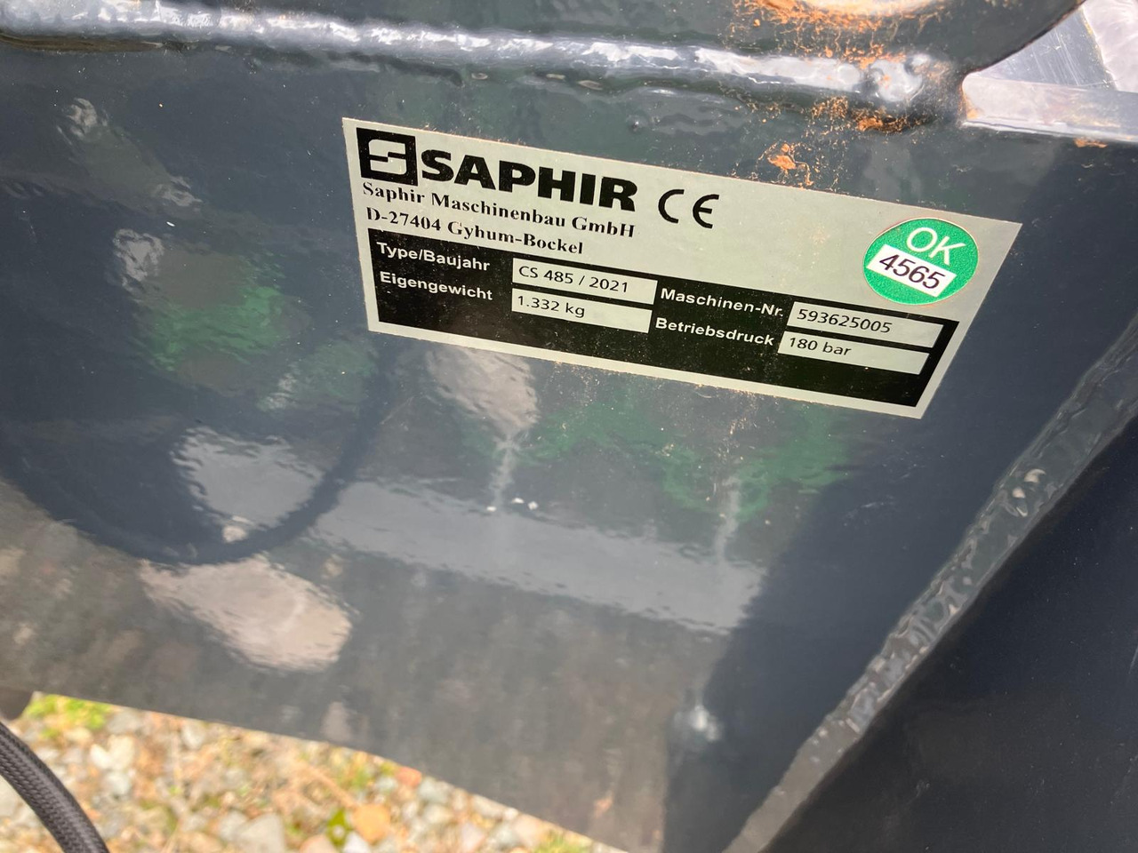 Saphir Strohstriegel Clearstar 485 - Äke: pilt 3 Saphir Strohstriegel Clearstar 485 - Äke: pilt 3