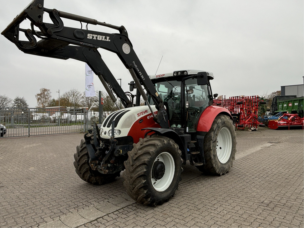 Steyr 6140 Profi Eco Teck - Traktor: pilt 1 Steyr 6140 Profi Eco Teck - Traktor: pilt 1