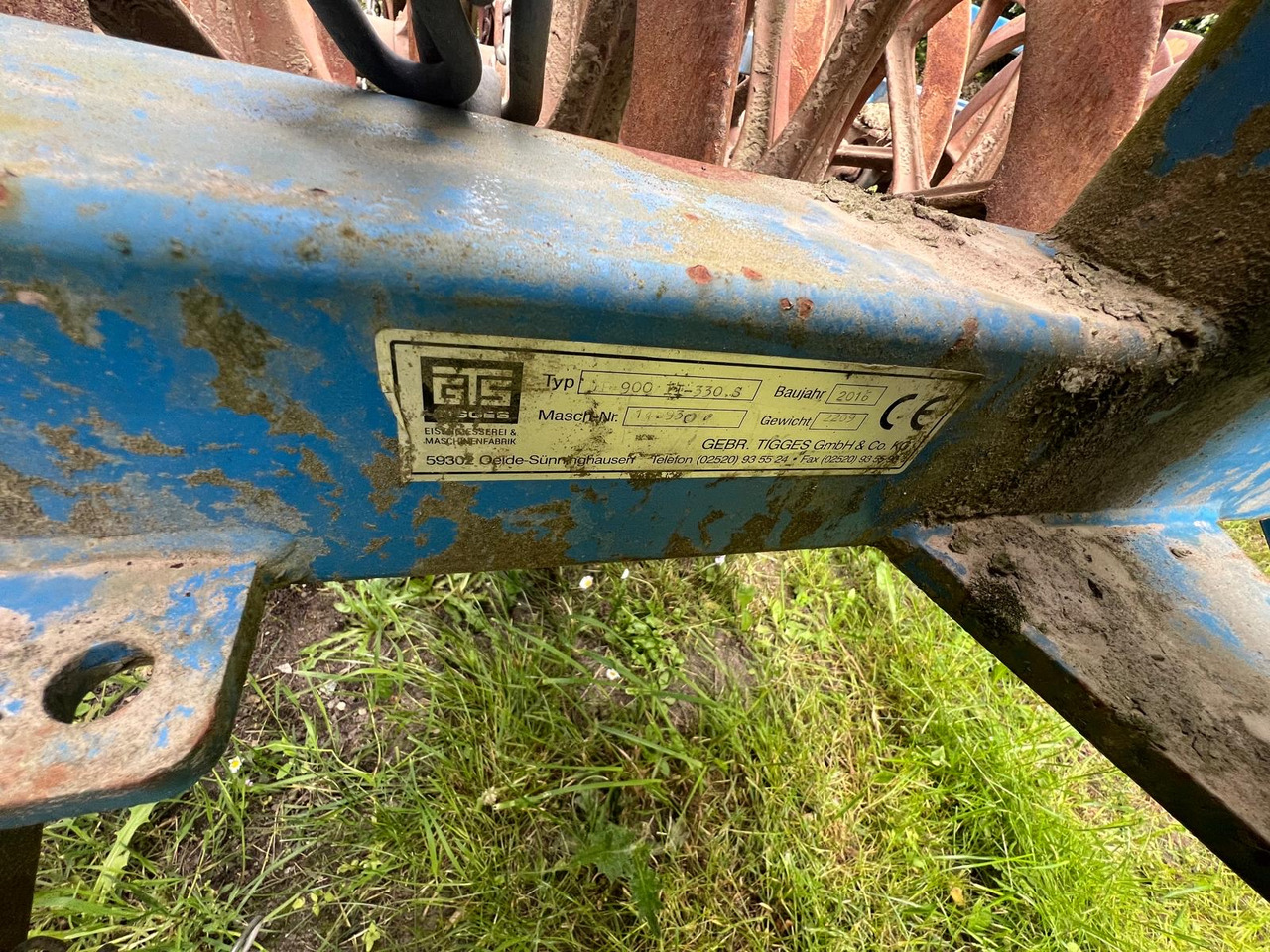 Tigges DP 900 - 330 - Põllurull: pilt 2 Tigges DP 900 - 330 - Põllurull: pilt 2