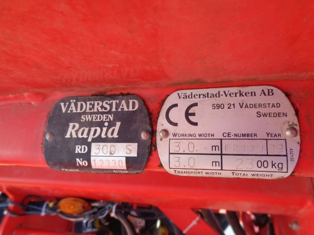Väderstad Rapid RD 300 S XL Super - Külvimasin: pilt 2 Väderstad Rapid RD 300 S XL Super - Külvimasin: pilt 2