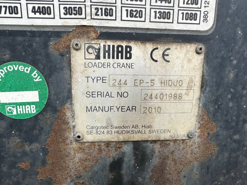 Hiab XS 244 EP-5 HiDuo - Kraana-manipulaator - Veoauto: pilt 4 Hiab XS 244 EP-5 HiDuo - Kraana-manipulaator - Veoauto: pilt 4