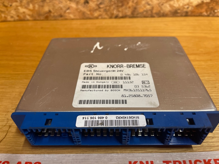 MAN EBS ECU 81.25808-7057 - Elektrisüsteem - Veoauto: pilt 1 MAN EBS ECU 81.25808-7057 - Elektrisüsteem - Veoauto: pilt 1