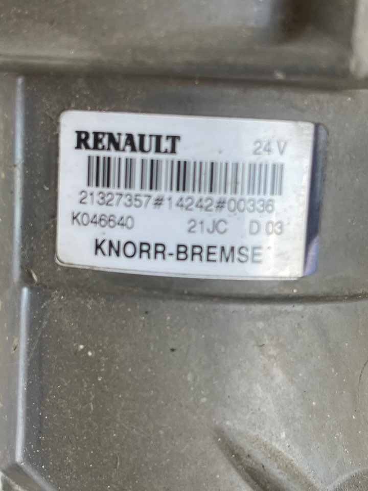 RENAULT MODULATOR 7421327357 - Piduriklapp - Veoauto: pilt 2 RENAULT MODULATOR 7421327357 - Piduriklapp - Veoauto: pilt 2