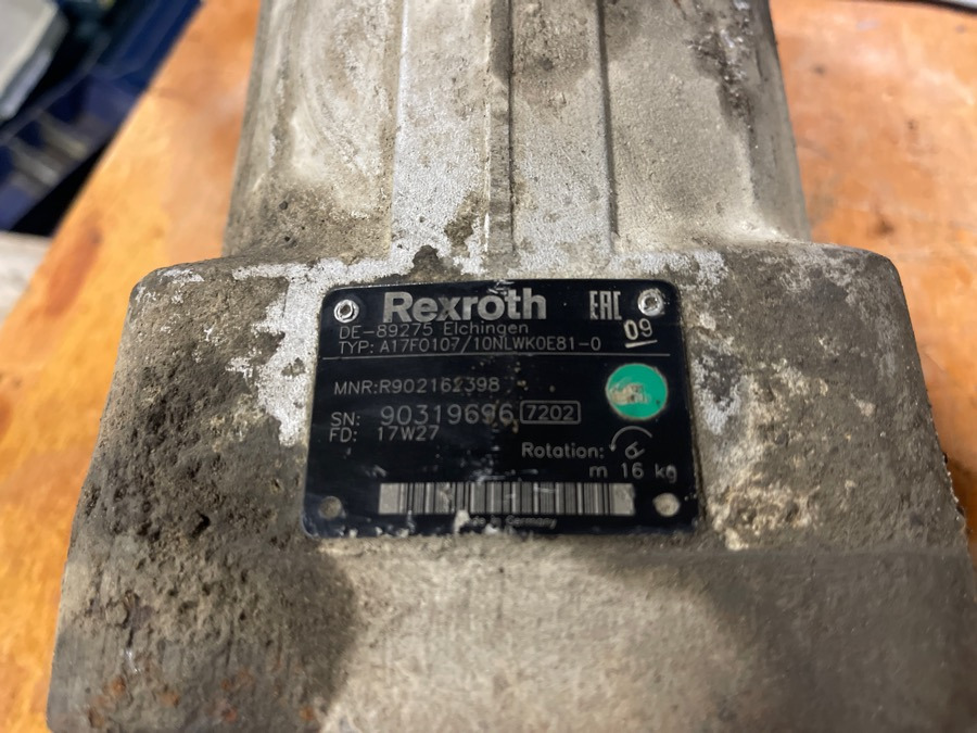 REXROTH HYDRAULIC PUMP 107 L - Hüdrauliline pump - Veoauto: pilt 3 REXROTH HYDRAULIC PUMP 107 L - Hüdrauliline pump - Veoauto: pilt 3