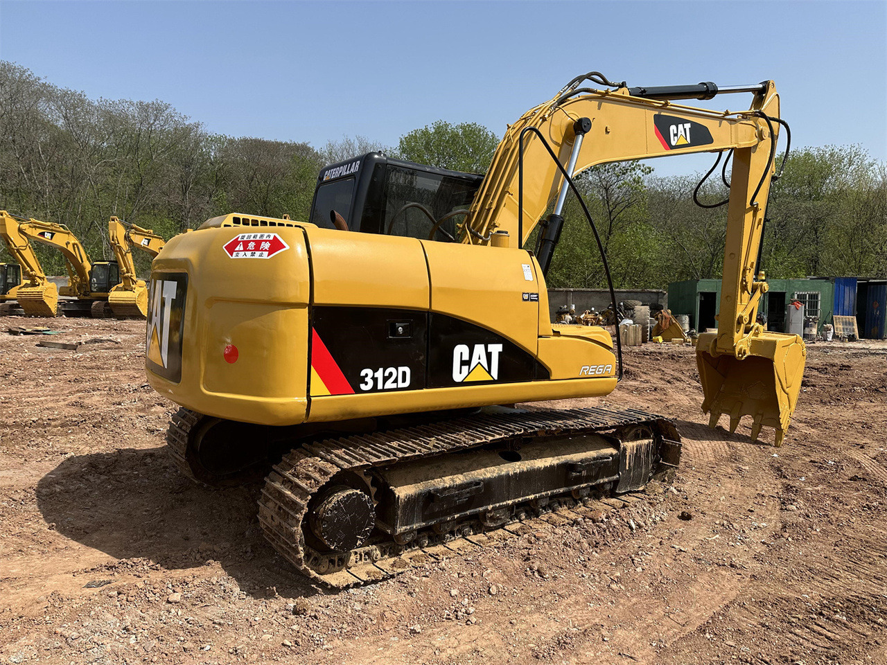 Caterpillar 312D - Miniekskavaator: pilt 1 Caterpillar 312D - Miniekskavaator: pilt 1