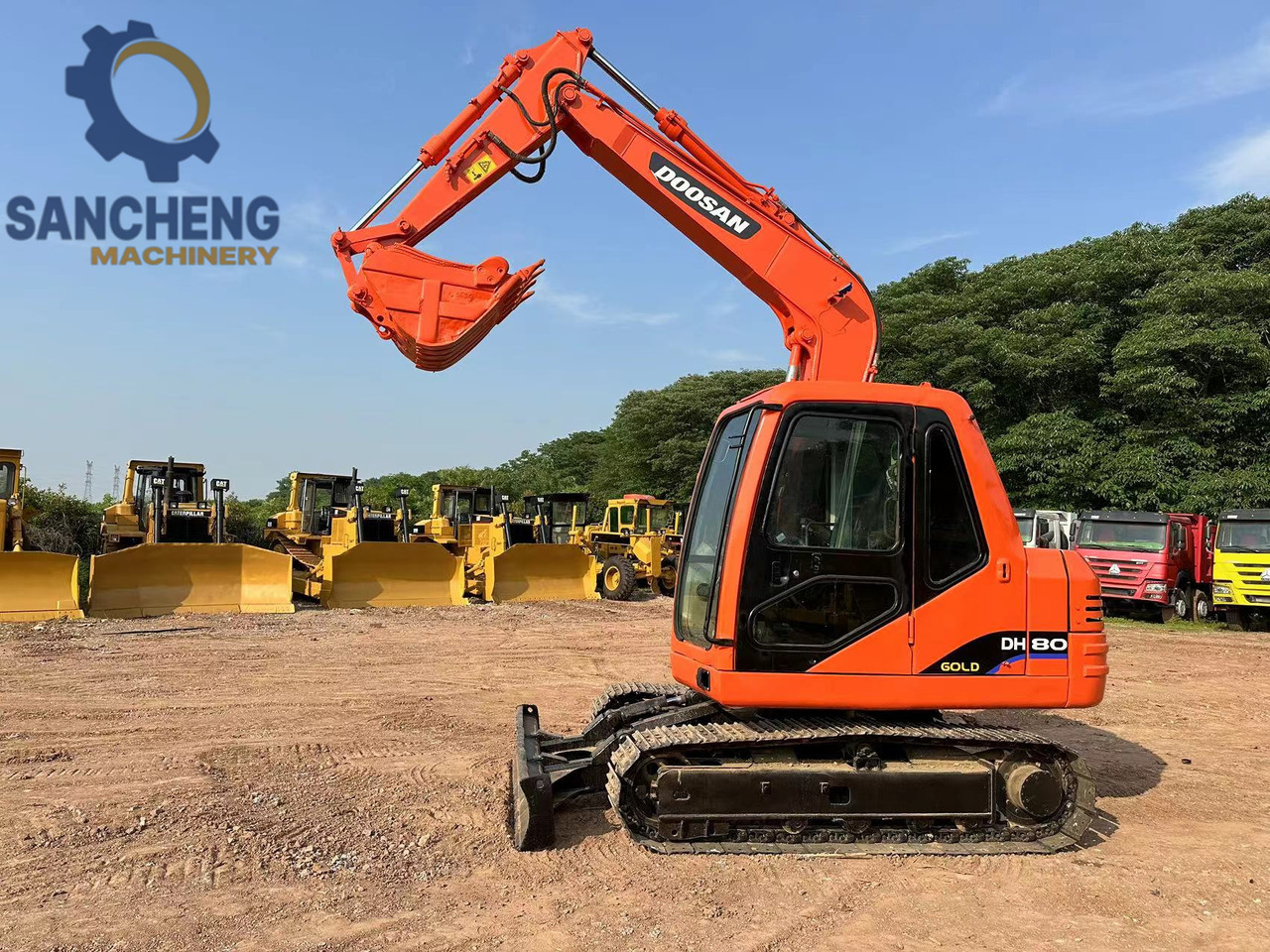 DOOSAN DH80 - Lintekskavaator: pilt 1 DOOSAN DH80 - Lintekskavaator: pilt 1