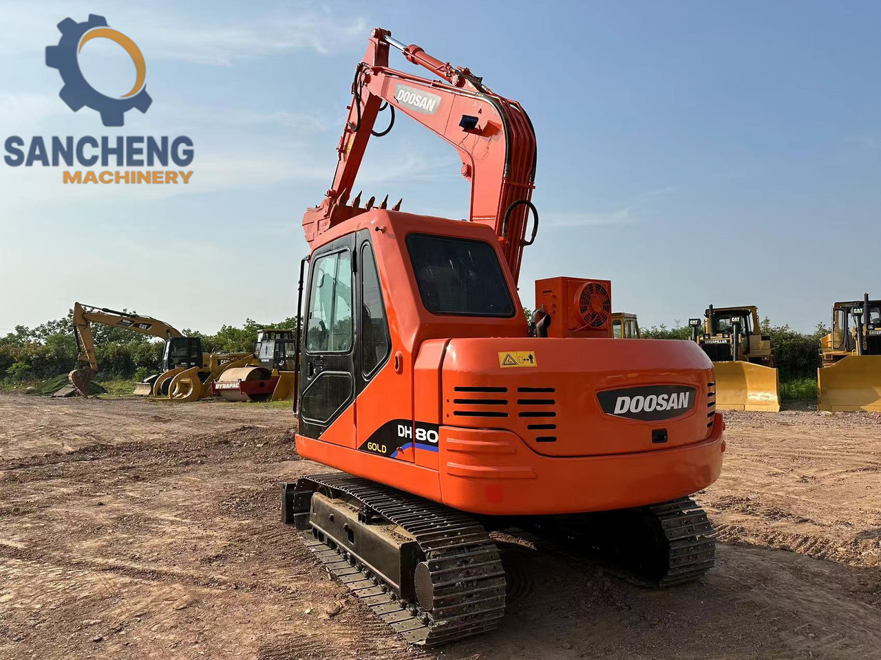 DOOSAN DH80 Mini Excavator - Lintekskavaator: pilt 2 DOOSAN DH80 Mini Excavator - Lintekskavaator: pilt 2