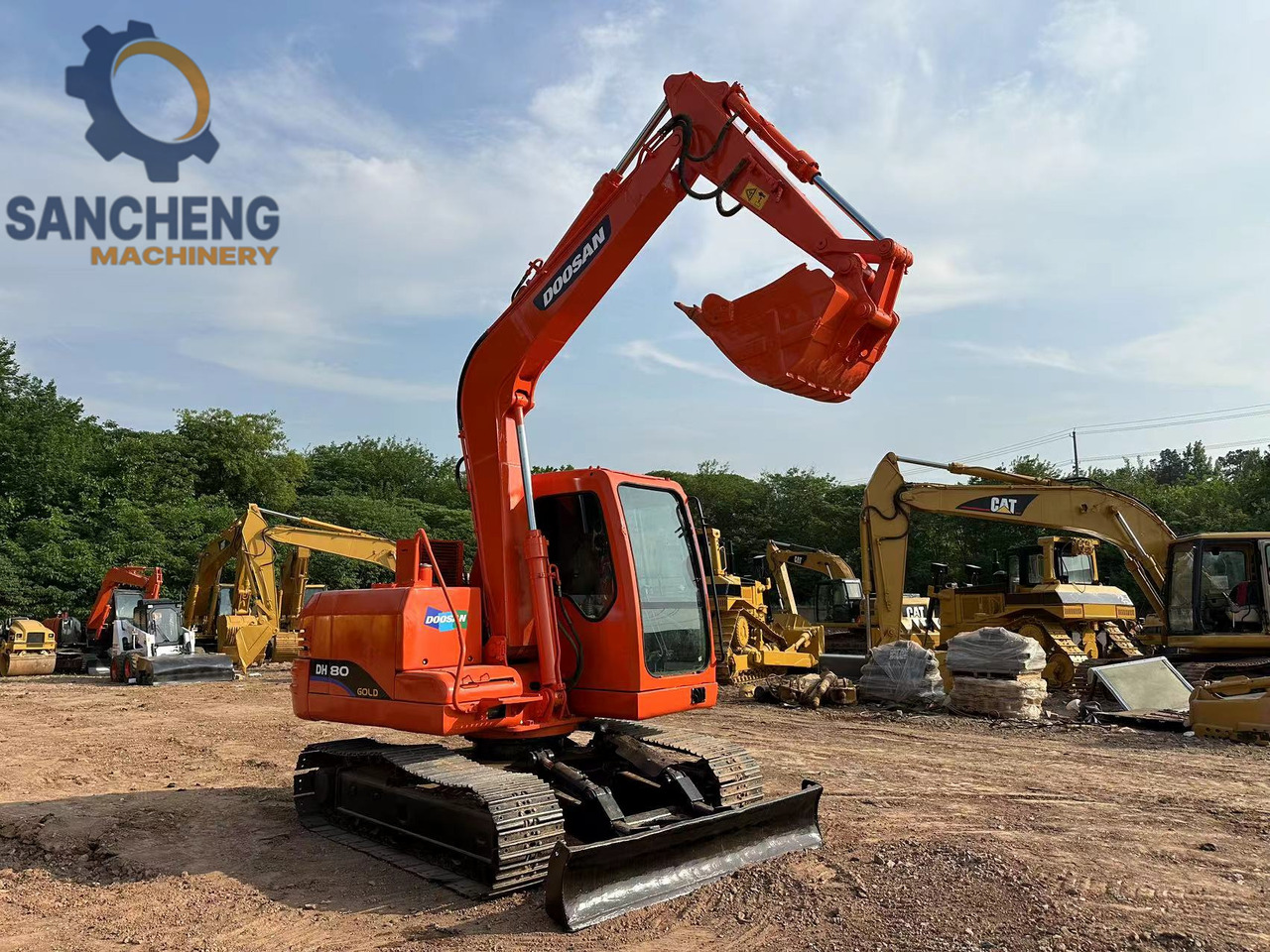 DOOSAN DH80 Mini Excavator - Lintekskavaator: pilt 3 DOOSAN DH80 Mini Excavator - Lintekskavaator: pilt 3