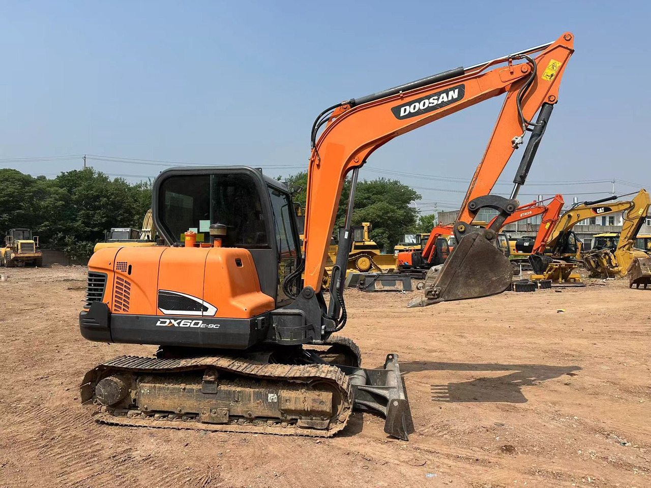 DOOSAN DX60 - Miniekskavaator: pilt 4 DOOSAN DX60 - Miniekskavaator: pilt 4