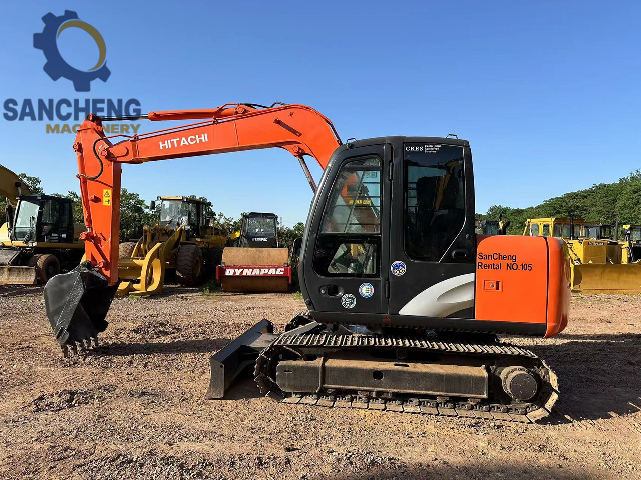 HITACHI ZAXIS ZX70 - Miniekskavaator: pilt 1 HITACHI ZAXIS ZX70 - Miniekskavaator: pilt 1
