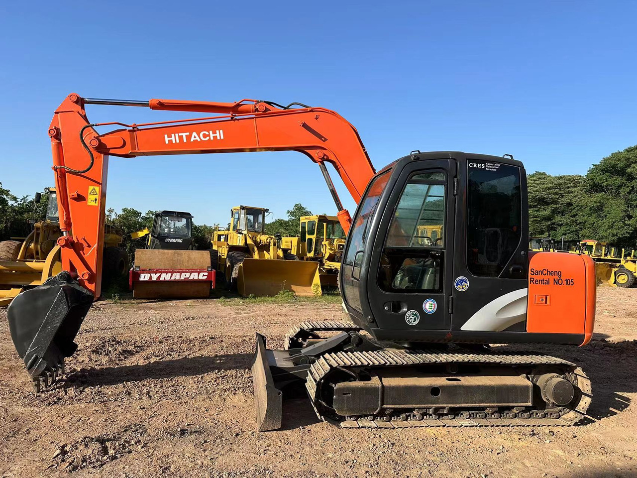 HITACHI ZAXIS ZX70 - Miniekskavaator: pilt 2 HITACHI ZAXIS ZX70 - Miniekskavaator: pilt 2
