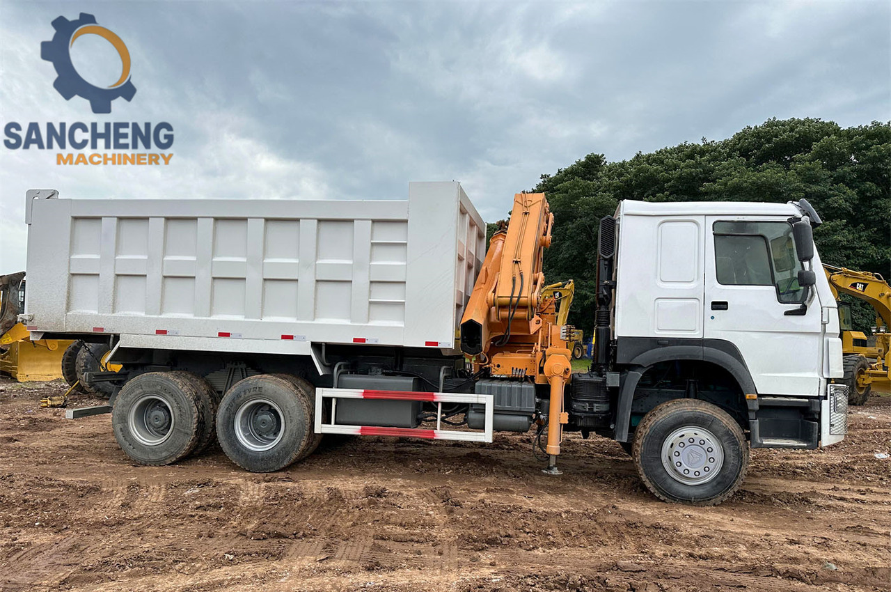 HOWO 371 crane truck - Kraanaga veoauto: pilt 2 HOWO 371 crane truck - Kraanaga veoauto: pilt 2