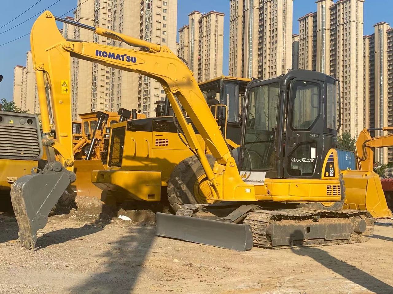 KOMATSU PC55MR - Miniekskavaator: pilt 4 KOMATSU PC55MR - Miniekskavaator: pilt 4